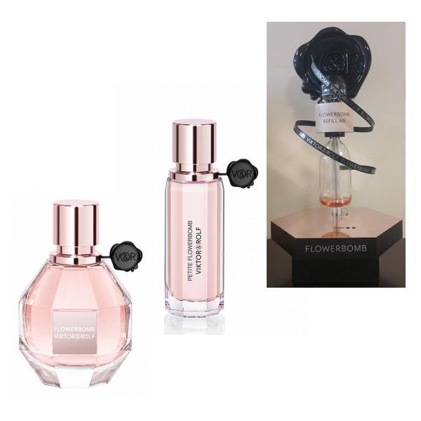 Refillable perfumes: