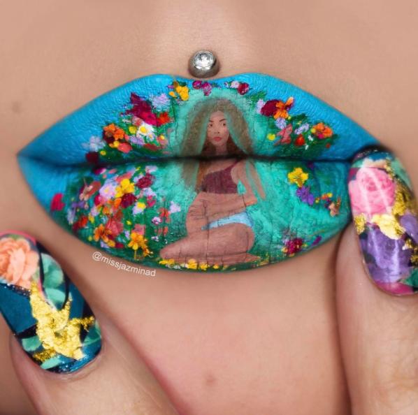 Jazmina Daniel’s Lip Art